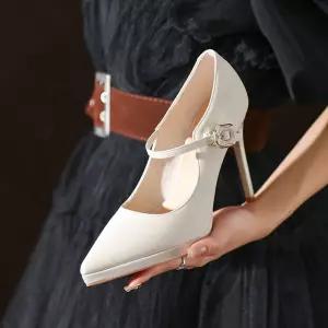 검정 여자신발 힐펌프스 하이힐 섹시 가보시 단화 매너 피곤하지 않은 원템5