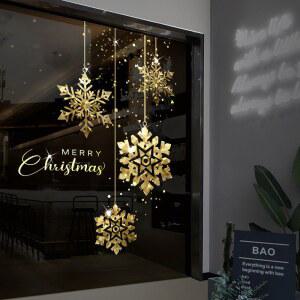 트리 유리 시트지 CT2087초대형 대형스티커 유리창문 포인트 성탄절