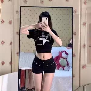 데님 빈티지 여자청반바지 핫팬츠 클럽 힙스터 원템1