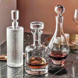 KROSNO 크리스탈 와인디켄터 위스키병 결혼선물 300ml 디스펜서 위스키
