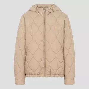 [백화점정품] 26년NEW 빈폴레이디스 빈폴 BEANPOLE 후드 다이아 퀼팅 패딩 - 베이지BF5938C03A