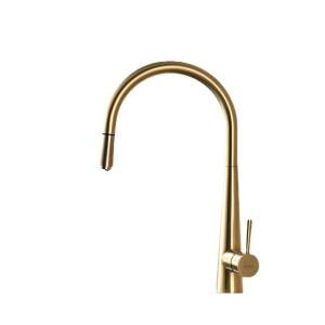 골드 뜨겁고 튕김 수도꼭지 북유럽 유럽식 북유럽골드 금색 차가운 골드샤프트 싱크대