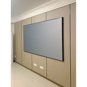 빔 초단초점스크린 액자형 캠핑 빔스크린 반사 CLR스크린 벽면 와이드 나노금속