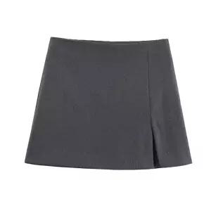 포뇨 여성 봄 스트리트 트임 치마바지 OPH1