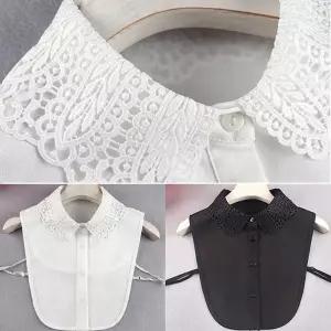 여성 라운딩 가짜 셔츠 골프 이너 목 카라 레이어드 otr9+3LQQ