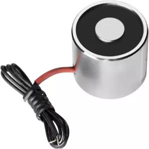 uxcell 24V DC 100N 전기 팅 자석 전자석 솔레노이드 트 홀딩