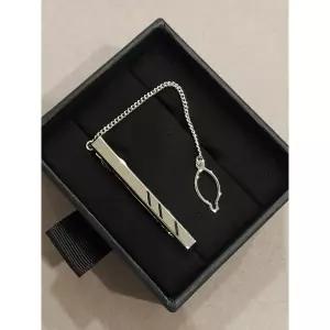 매장정품 DAKS 닥스 2025 FW 3줄 사선 에폭시 넥타이핀 (DLF1ACTP133S1) 1252089