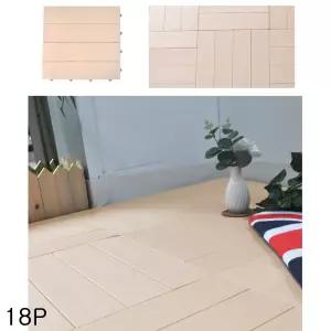 개별분리 베란다 현관 욕실 바닥재 데크타일 18P 조립식장판