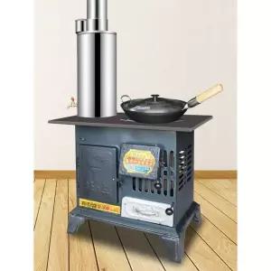 공장화목난로 주물난로 연통 나무 레트로 땔감 스토브 무쇠
