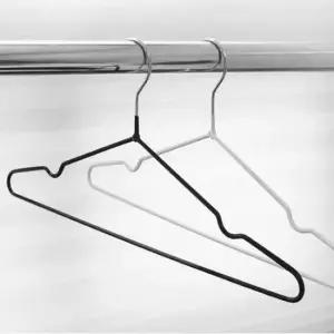 [생활] 철제 코팅 옷걸이 10개 원단 보호 옷 정리용 철제걸이