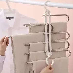 [생활] 바지옷걸이 고급 5단 바지걸이