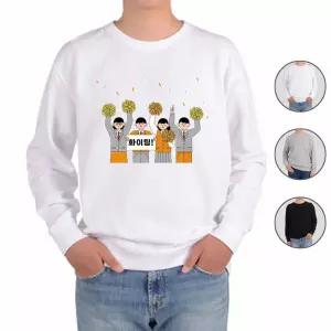 맨투맨 전색상 우리 화이팅 해요 프린트셔츠 fWI9+2nDJ