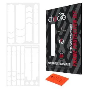 Chooee MTB 자전거 프레임 포크 보호대 패드 TPU 스크래치 방지 보호 스티커 산악 접착 필름