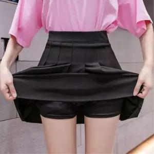 [신상오픈런]여성용 밴딩 A라인 미니 스커트 플리츠 디자인 (39096131)