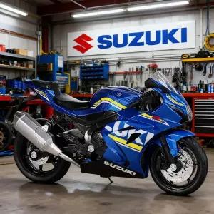 1/18 GSX1000 CBR1000RR R1 하야부사 야마하 합금 오토바이 모델 컬렉션 정품 인증 모터바이크 장난감