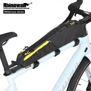 Rhinowalk BIke 대형 탑 튜브 백 18인치 이상의 프레임 길이를 갖춘 MTB 및 도로 자전거용 매우 긴 방수