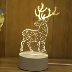 [데코] 사슴 무드등 침실무드등 조명 아크릴무드등 LED무드등