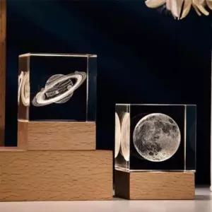 [데코] 크리스탈 수정구 인테리어조명등 무드등 오르골 우주