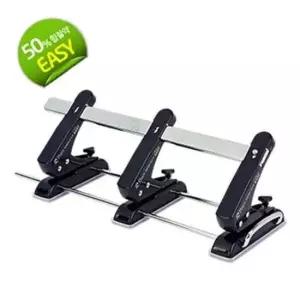 [문구] 사무용 평화 3공 이지 펀칭기 이동 펀치 제본