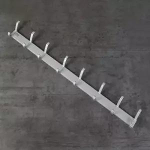 [생활] 16구 벽고정 후크 옷걸이 알루미늄 벽걸이 행거