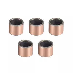 uxcell 슬리브 베어링 12mm 보어 x 15mm OD 길이의 일반 랩드 오일리스 부싱(5팩)