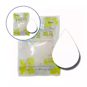 쌍문상회 곤약스폰물방울형 클렌징퍼프 청정지역제주에서제조 풍부한거품