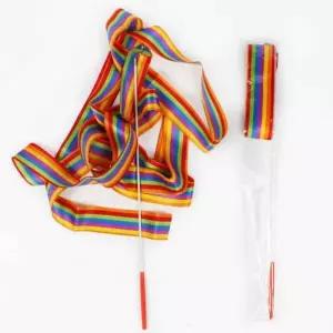 무지개 무지개리본 리듬체조리본 리듬체조줄 4M