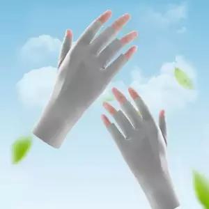 쿨링 라이딩장갑 아이스원단 작업 여름장갑 낚시 등산 반장갑 자외선차단