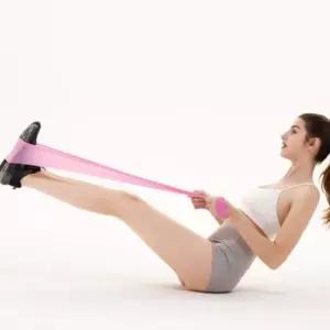 헬스 저항 튜빙 요가 M50521 홈트 운동 텐션 스트레칭 재활 탄력 밴드