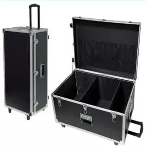 알루미늄 케이스 캐리어 이동식 상자 공구함 외경 하드