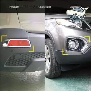 고급형 안개등커버 4개 포그램핑 고급 마감 포그램프몰딩