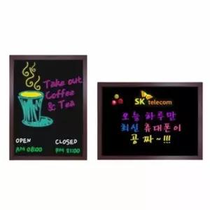 [문구] 블랙보드 자석 600 900 흑칠판 카페칠판