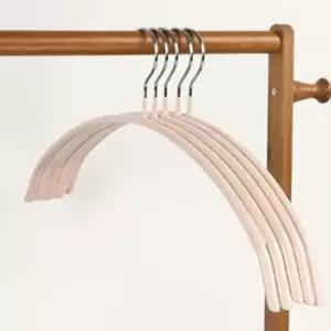 [반려] 코팅 옷걸이 세트 미끄럼방지 상의 5P