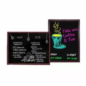 [문구] 블랙보드 자석 300 400 이동식보드판 자석형