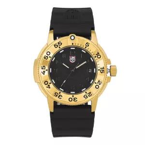 루미녹스 남성 러버 손목 시계 네이비씰 XS.3221.NSF