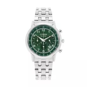 시티즌 남성 메탈 손목 시계 에코드라이브 CA4630-53X