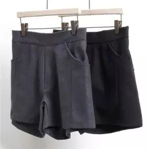 빅사이즈사랑해요 3473L010 기본 3부 모직 바지 WW (6210001A)