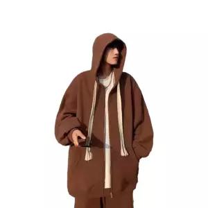 여성용 루즈핏 셔츠 카디건 맨투맨 커플 티 후드 ST1