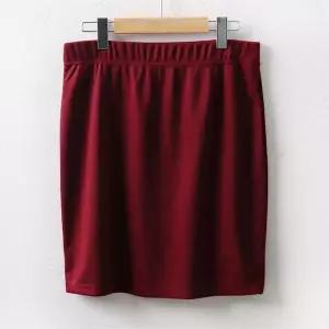 아이우먼 기본밴드5부스커트 WW4819M009 빅사이즈 (6054950A)