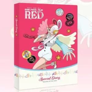 [문구/오피스] 원피스 필름레드 다이어리 초등학생다이어리 애니다이어리