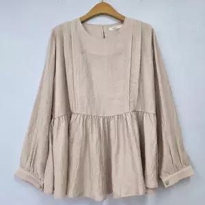 [하프클럽/]빅사이즈 603 신데렐라핀턱블라우스 DLYU229