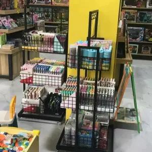 화장품 타공 철제 가판대 수납 진열대 트레이 진열장 스탠드