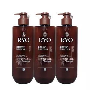 려 컨디셔너 흑운 볼륨 모근강화 592ml x3개