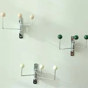 [생활] 옷걸이 빈티지 코트랙 코너 우드 행거 Z17084