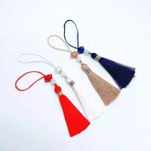 [하프클럽/셀러허브_여성트랜드패션]태슬 노리개 매듭 어린이집 장신구