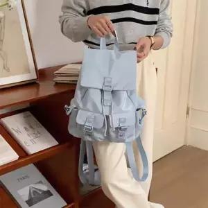 /다잇템 여자 멀티포켓 복주머니 신입생 백팩