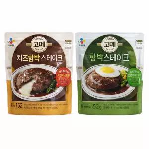 고메 함박스테이크 152g 6개 + 치즈 함박 152g 6개