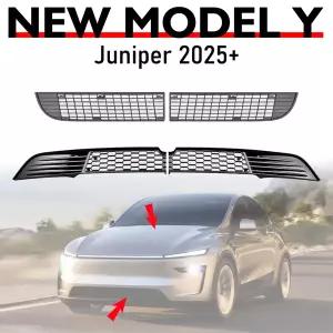 호환  2025 2026 테슬라 모델 Y 주니퍼 내부 통풍구 그릴 하단 범퍼 방충망 공기 흡입구 먼지 방지 커버 전