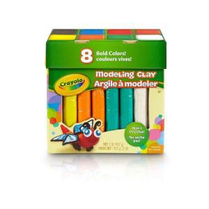 대담한 색상의 클레이를 모델링한 크레욜라 2파운드 4세 이상을 위한 선물