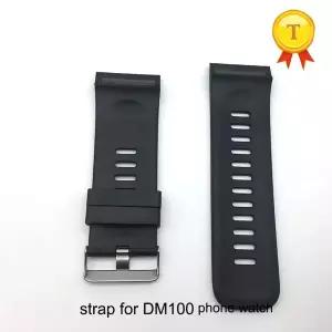 호환  4G 2.86인치 화면 스마트 워치 안드로이드 7.1 DM100 시계 교체 스트랩 손목시계 벨트 부품 LEMT 스